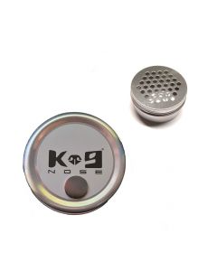 K9-Nose Recipiente magnético para aroma de aluminio